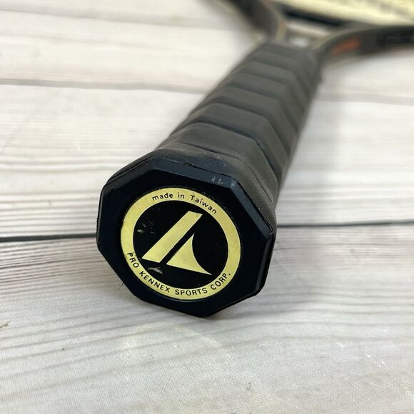 VTG Pro Kennex Bronze Ace Tennis Racquet Racket Graphite Glass L4 4-1/2 Mid Size - Picture 9 of 16